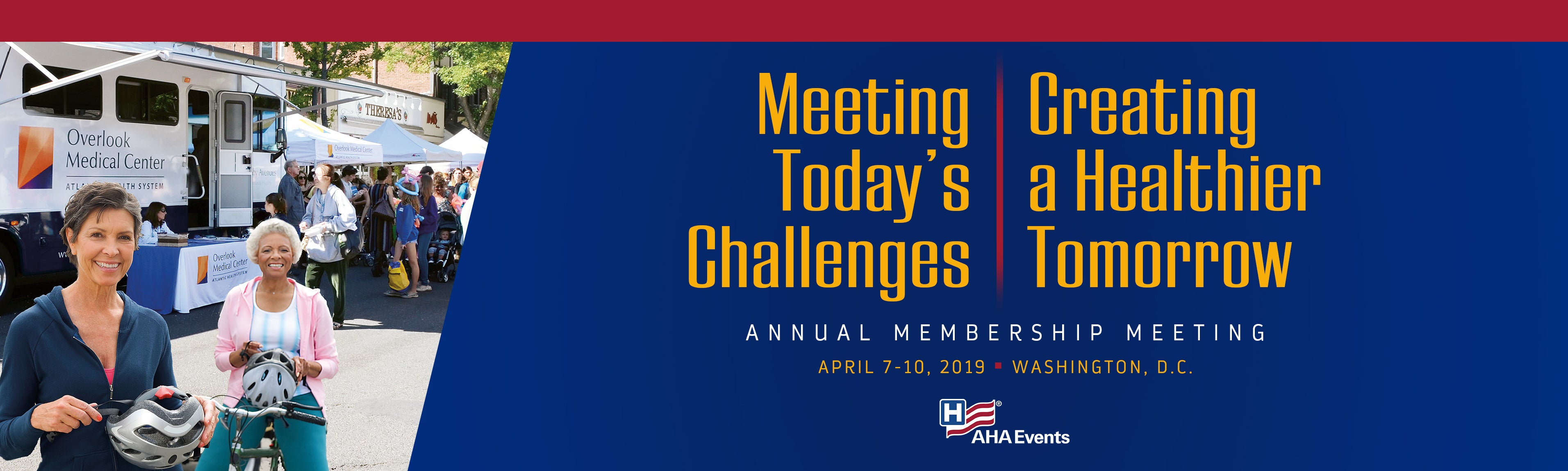 2019 Annual Meeting Schedule of Events | AHA3825 x 1150