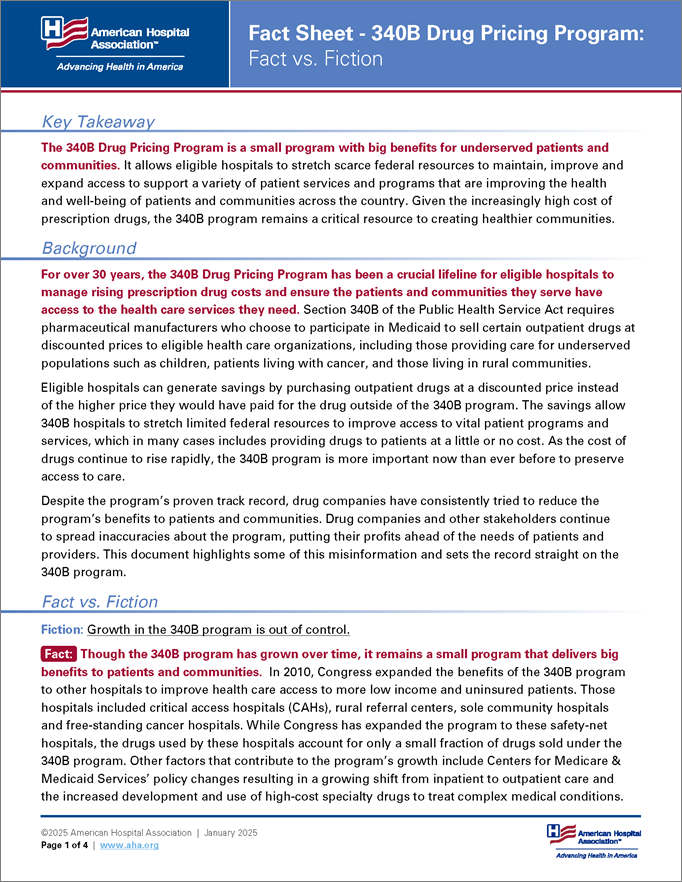 Fact Sheet Cover