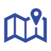 Digital maps icon