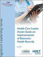 Health Care Leader Action Guide on Implementation of Electronic Health Records