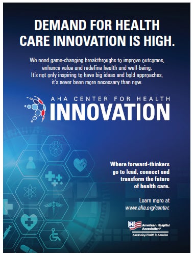 Center for Health Innovation cover