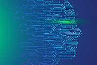 Providence Spins Out Digital Platform to Boost Access, Improve Patient Experiences. A human head made up of digital lines.