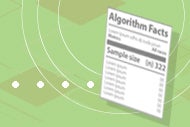 Coming Soon: Algorithmic ‘Nutrition Labels’.