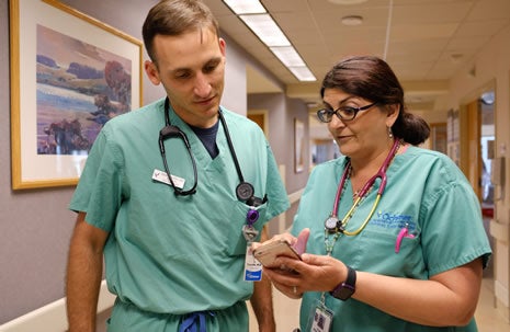 Ochsner doctor and nurse