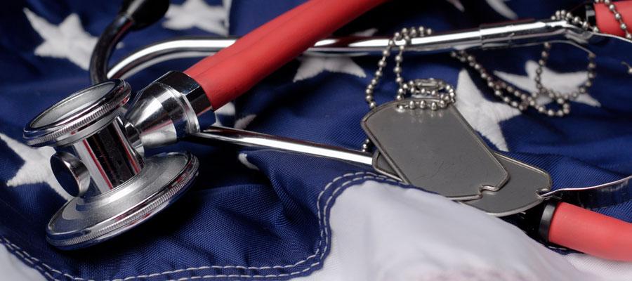 VA-flag-dogtags-stethoscope