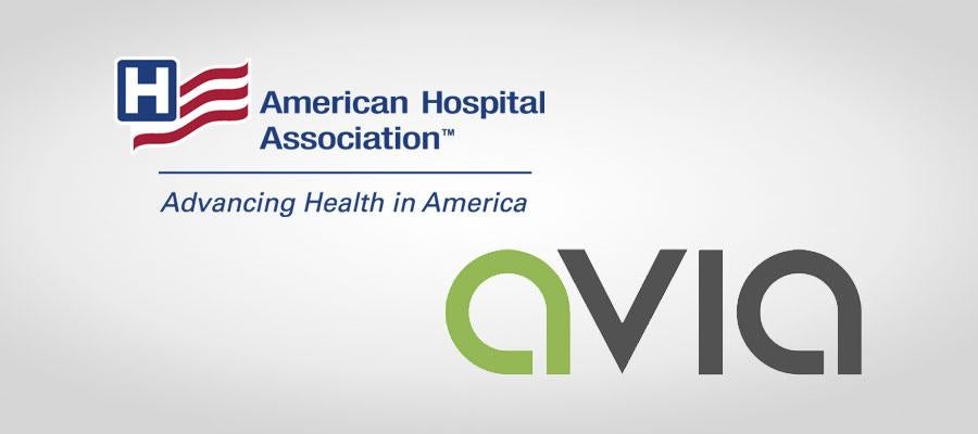 AHA and AVIA strategic alliance logos