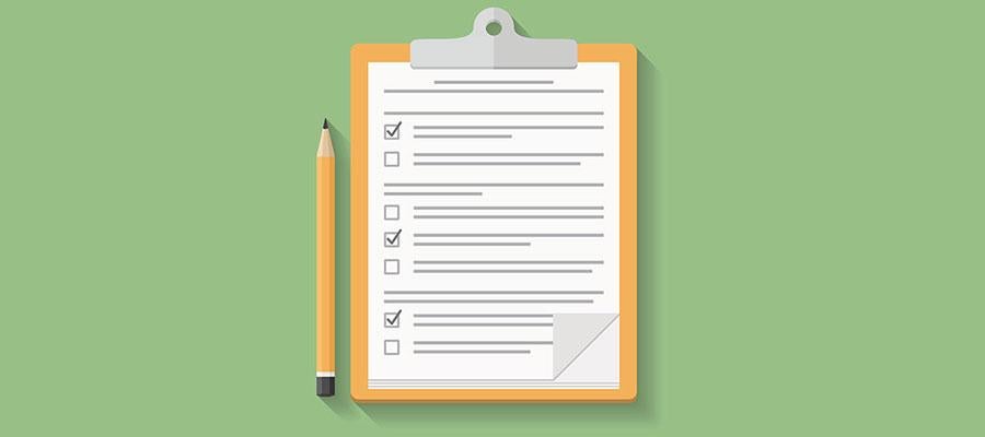illustration of a checklist