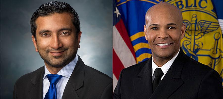 Jay Bhatt and Jerome Adams 900x400
