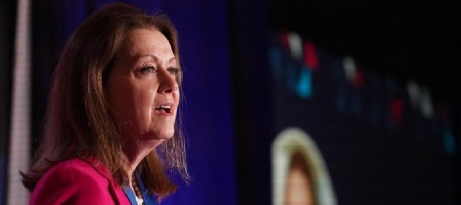 During its Annual Membership Meeting yesterday in Washington, D.C., the AHA honored 2024 Board Chair Joanne Conroy, M.D., president and CEO of Dartmouth Health.