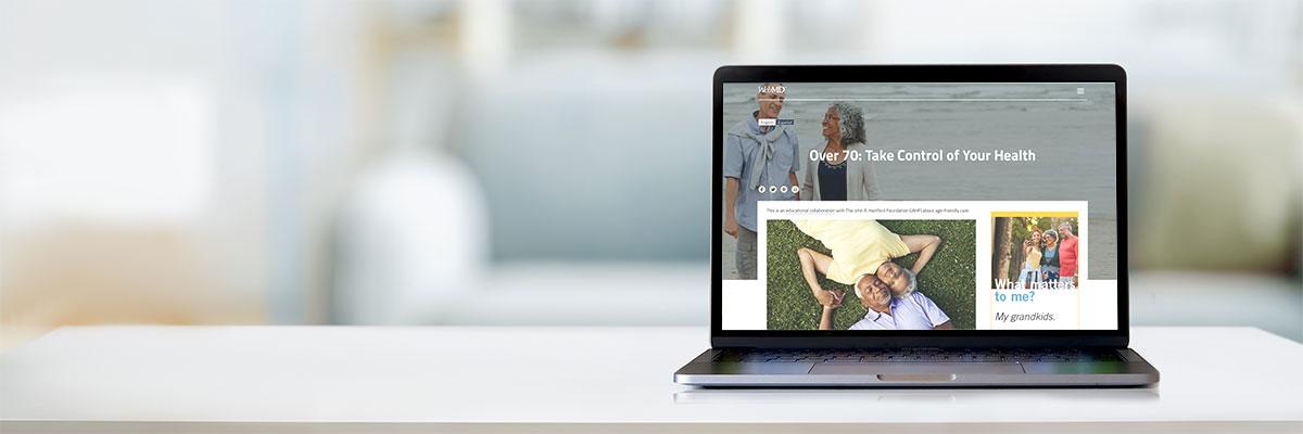 webmd mockup