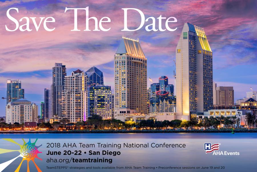 AHA Team Training National Conference Save the Date