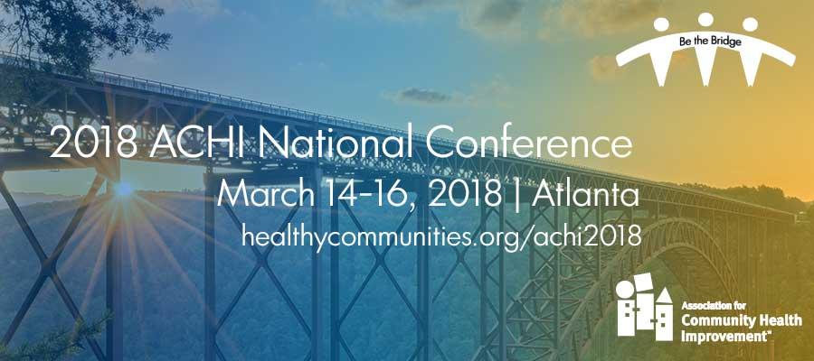 ACHI National Conference 2018 banner
