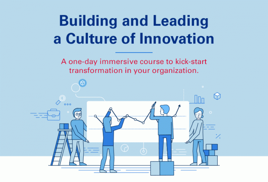 Building and Leading a Culture of Innovation immersion course banner