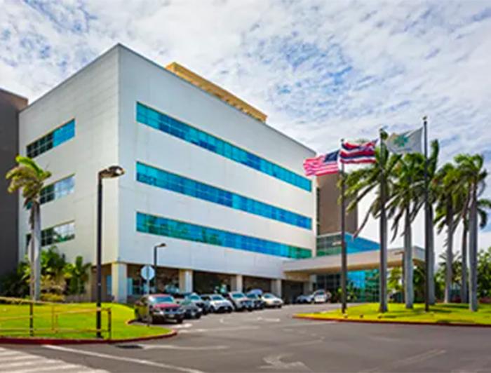 Exterior of medical center