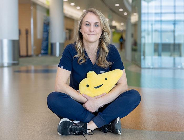 Children's Hospital Colorado nurse Kayla McCarthy 