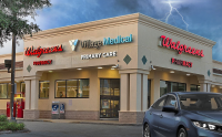 Walgreens Shutters 160 VillageMD Clinics after $6 Billion Loss. A Walgreens storefront with Village Medical Primary Care signage on it.