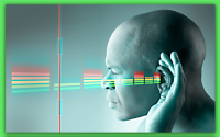 5 Strategies to Minimize Noise in Hospital Settings. A patient hold his hand behind his ear as he struggles to hear audio that is playing.